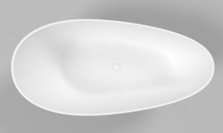 Ванна из искусственного камня Whitecross Spinel C 0211.150070.200 150x70см белый матовый